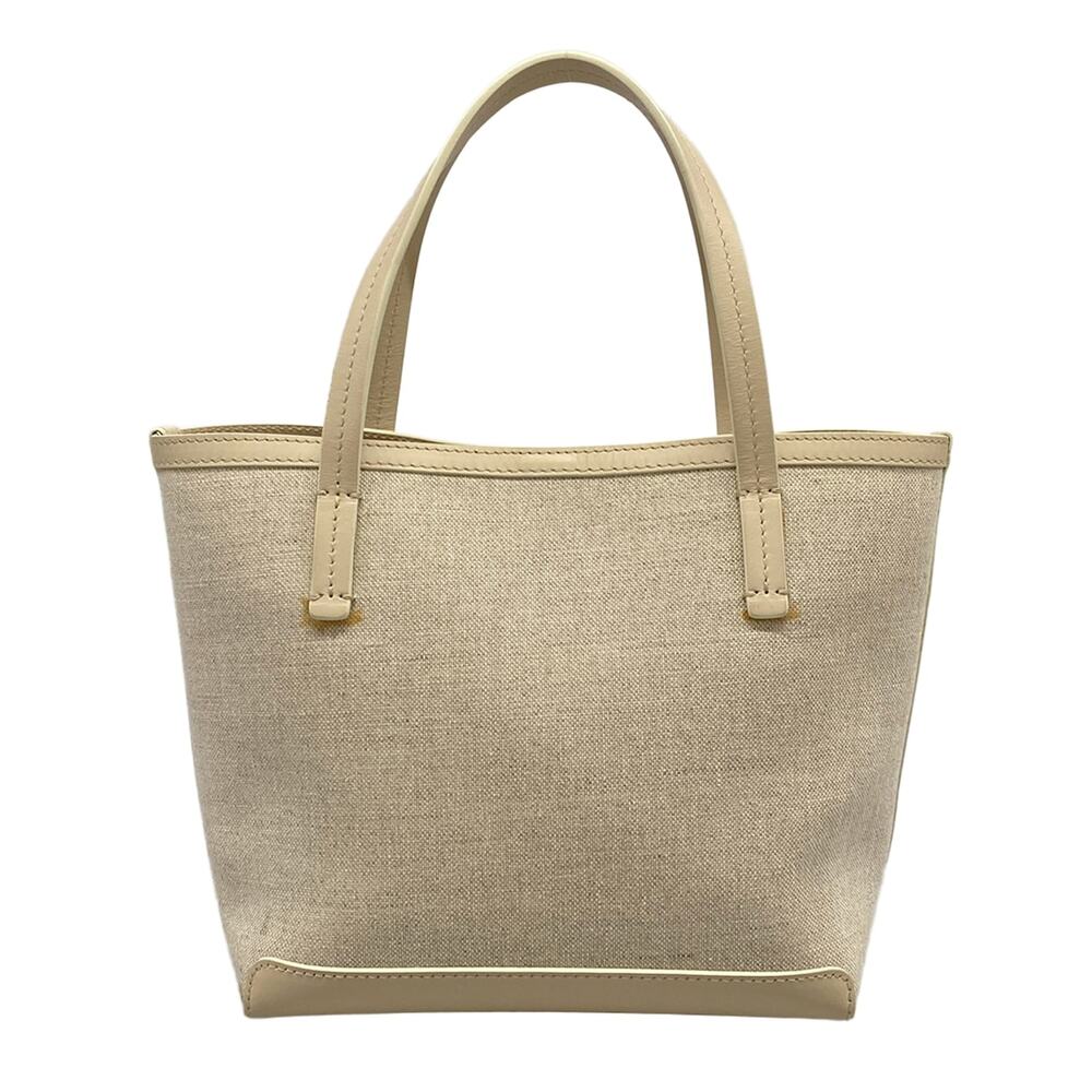 The Row Park Tote Small Tote Bag Canvas Leather